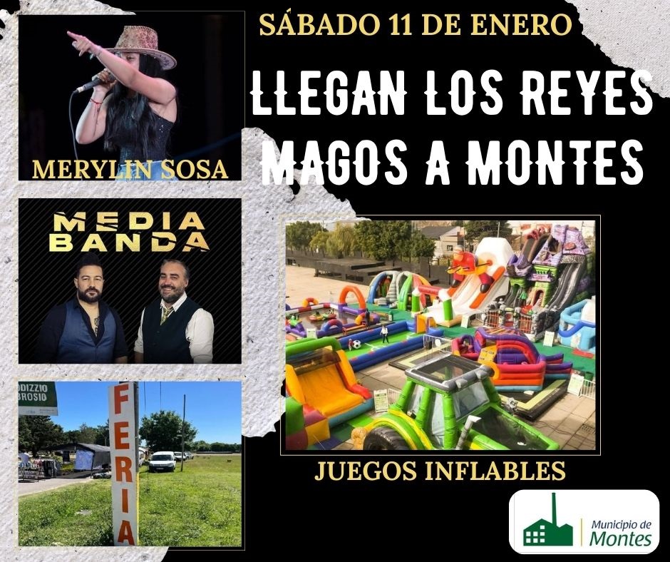 Gran Fiesta de Reyes en el Municipio de Montes