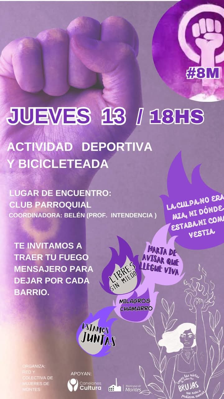 8M en el Municipio de Montes
